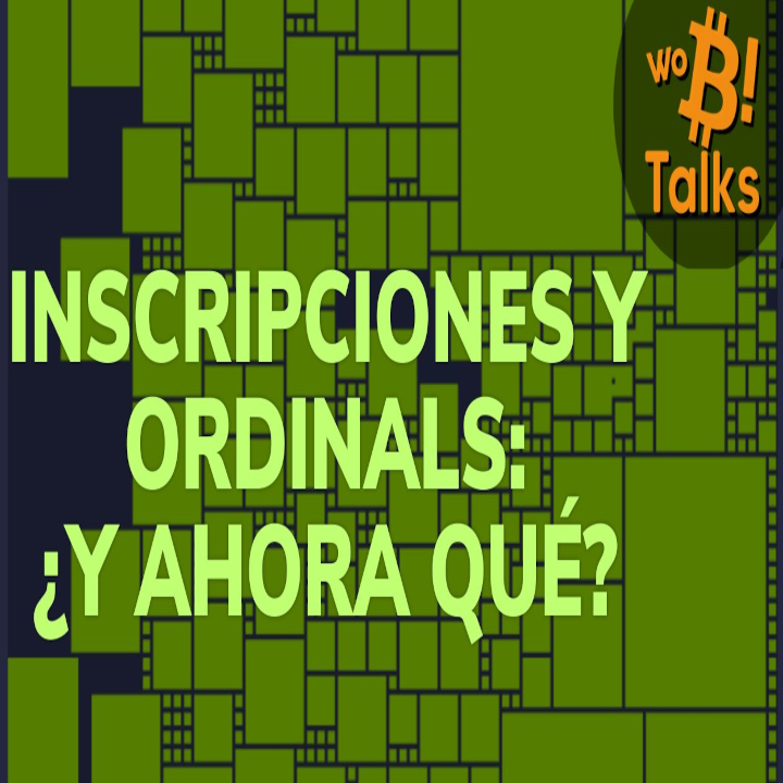 Inscripciones y Ordinales, ¿y ahora qué?
